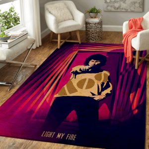 Light My Fire Music Art Teppich