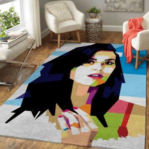 Katy Perry In Wpap Music Art Teppich