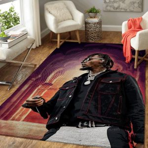Offset Rap Music Art Teppich