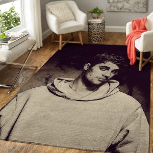 Justin Bieber 5 Music Art Teppich
