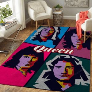 Queen Music Popart Teppich