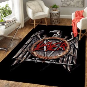 Slayer band vector Music Legend Art IV Teppich