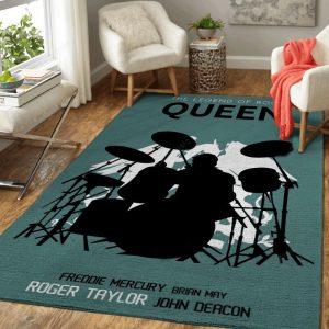 Queen Roger Taylor Artwork Music Art Teppich