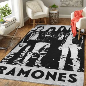 Ramones All About Music Art Member Teppich