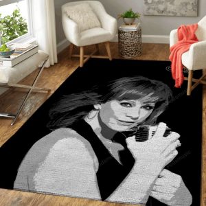 Reba Mcentire Coutry Music Art Teppich