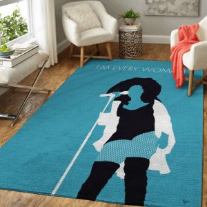 My Chaka Khan Minimal Music Artwork Minimal Music Artworks Art Teppich