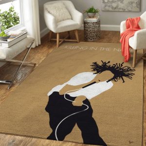 My Rage Against The Machine Minimal Music Po Minimal Music Artworks Art Teppich