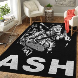 Johnny Ash Get Music Art Teppich