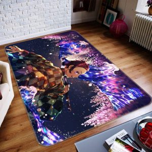 Kimetsu No Yaiba Anime 5 Teppich