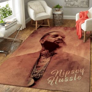Nipsey Hussle Music Art Teppich
