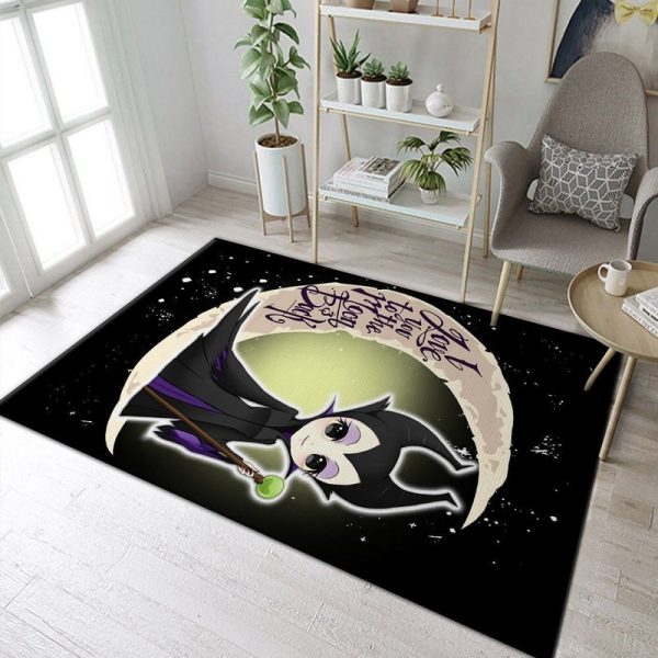 Maleficent Love Moon And Back Carpet Teppich