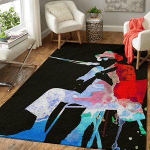 Johnny Lee Hooker II Music Legends On Stage Art Teppich