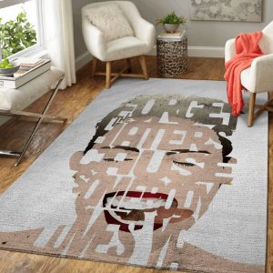 Miley Cyrus Music Artwork Art Teppich