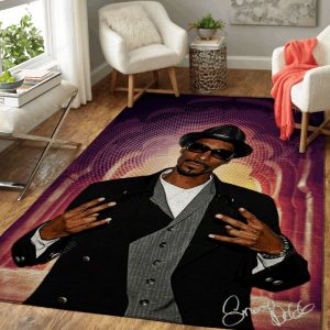 Snoop Dogg Rap Music Art Teppich