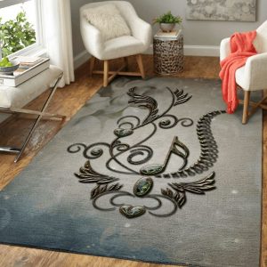 Music Key Note Music Art Teppich