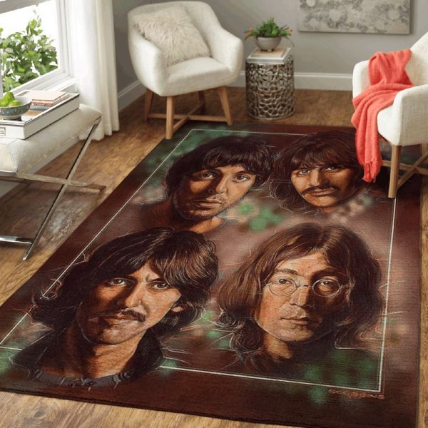 The Beatles S Art Gift For Beatles Fans Teppich