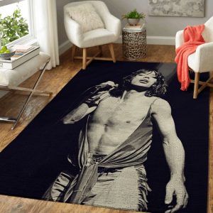Mick Jagger 7 Music Artist Art Teppich