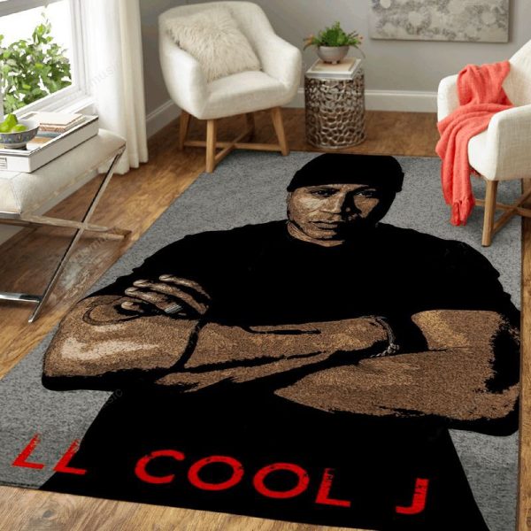 Ll Cool J Music Art Teppich