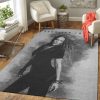 Jennifer Lopez Music Monochrome Art Teppich