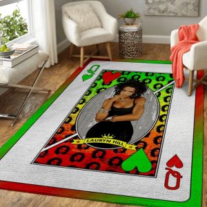 Queen Lauryn Hill Queens Of Music Art Teppich