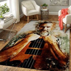 Justin Chancellor Music World Art Teppich