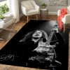 Kirk Hammet Metallica Music Monochrome Art Teppich