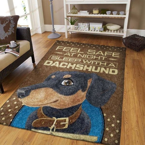 Feel Safe At Night Sleep With A Winnie Dachshund Teppich