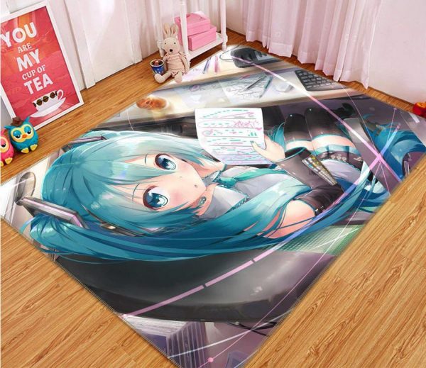 Hatsune Miku Anime 82 Teppich