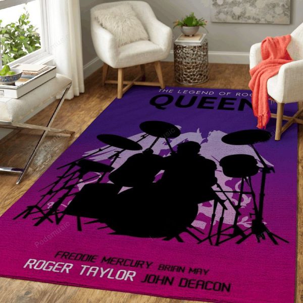 Queen Roger Taylor Artwork Music Art Teppich 2