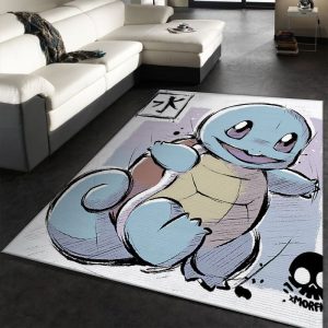 Squirtle Pokemon Teppich