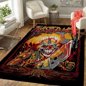 Twisted Metal Music Art Teppich