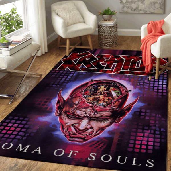 Kreator Coma Of Souls Metal Music Art Teppich