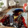 Jimi Hendrix Legend Rock Band Music Print Teppich