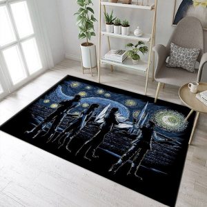 Van Gogh Starry Night Fantasy Fantasy XV Teppich