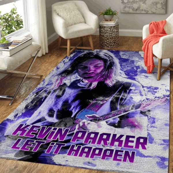 Kevin Parker 7 Music Artwork Art Teppich