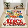 Disney Alice In Wonderland One Sheet Teppich