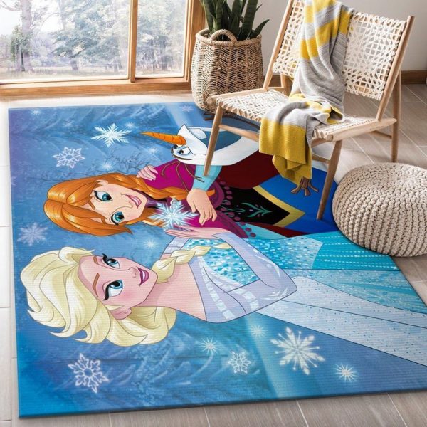 Frozen Movies Elsa And Anna 4 Teppich