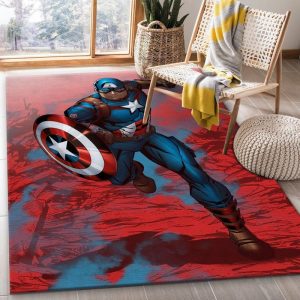 Marvel Captain America 4 Teppich