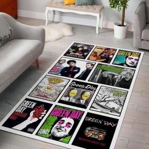 Green Day Album Ver 1 Teppich