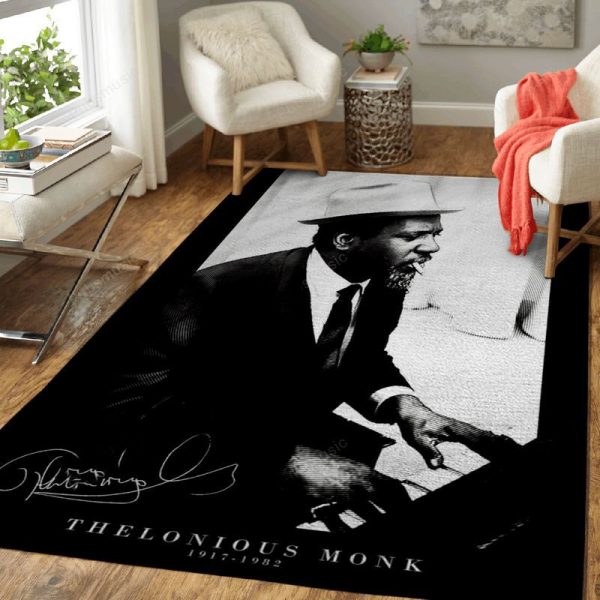 Thelonious Monk Jazz Jazz Art Teppich