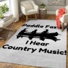 Paddle Faster Country Music Art Teppich