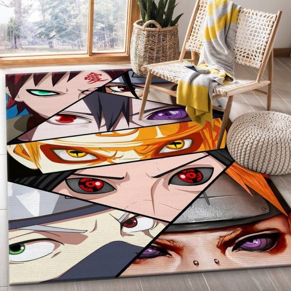 Naruto Anime Eyes Teppich