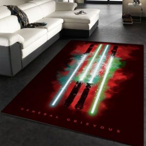 Grevious Star Wars Lightsabers Teppich