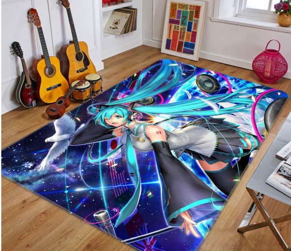 Hatsune Miku Anime 89 Teppich