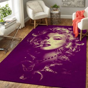 Marilyn Monroe Music Vintage Art Teppich