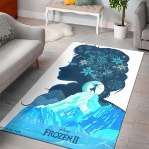 Elsa Frozen Disney Princess Characters Disney Movies 7 Teppich