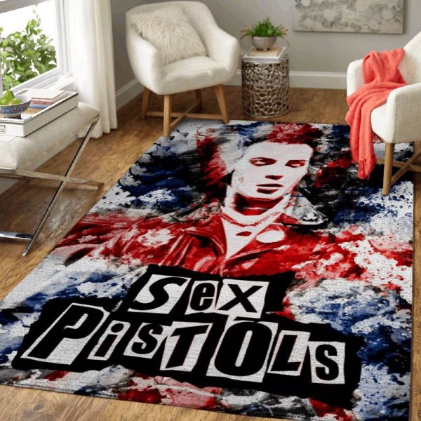 Sex Pistols Music Band 4 Teppich