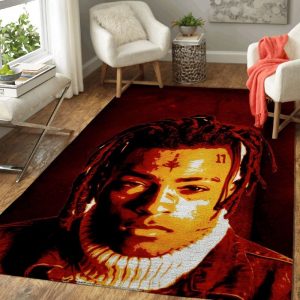 Xxxtentacion American Rapper Anniversary Pop Art Teppich