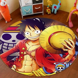 One Piece Anime 15 Round Teppich