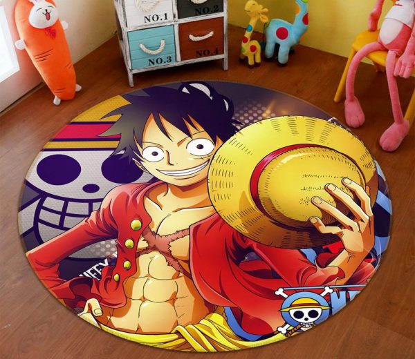 One Piece Anime 15 Round Teppich